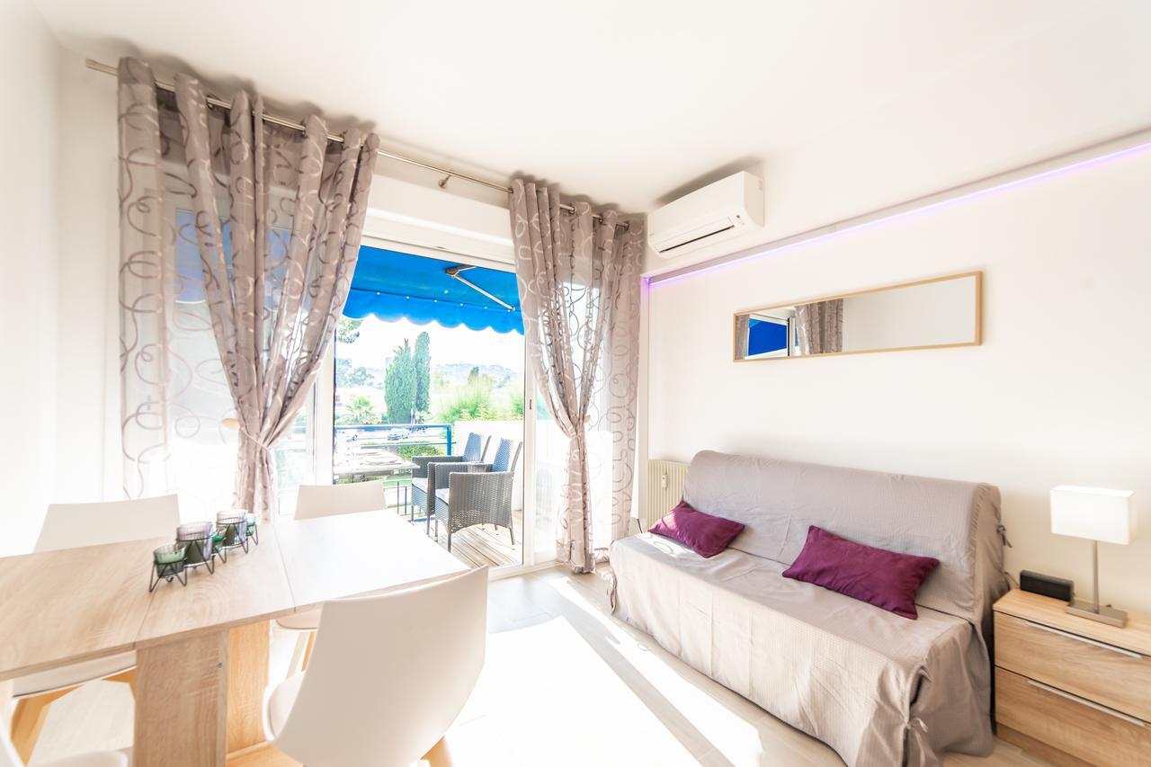 L'Ascot Appartement, Plages A 300M, Vue Hippodrome カーニュ・シュル・メール エクステリア 写真