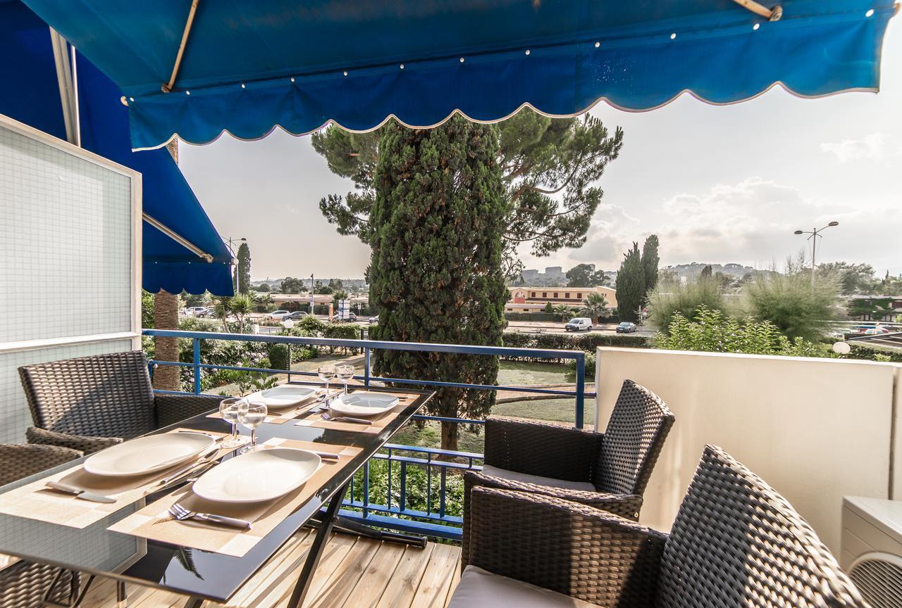 L'Ascot Appartement, Plages A 300M, Vue Hippodrome カーニュ・シュル・メール エクステリア 写真